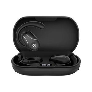 Open-Ear Wireless Earbuds SP30 w/ Charging Case –‎ Black – Pureree Buds – New